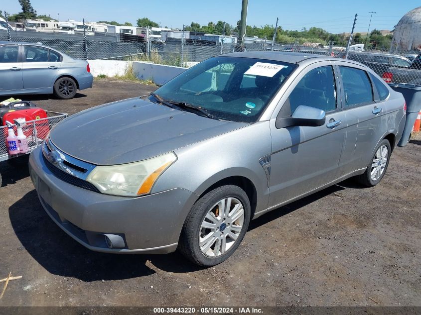 2008 Ford Focus Se/Ses VIN: 1FAHP35N68W202196 Lot: 39443220