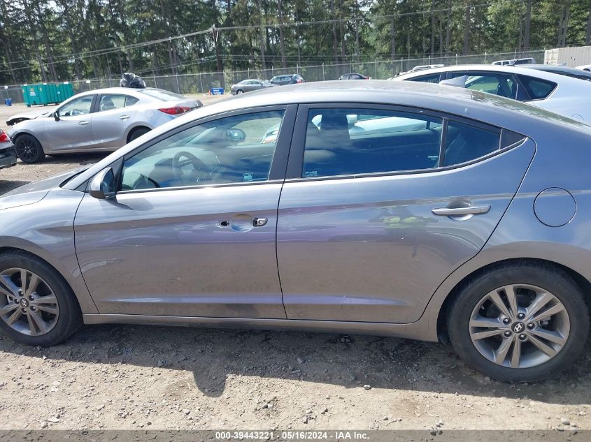 2018 HYUNDAI ELANTRA SEL - 5NPD84LF6JH369659