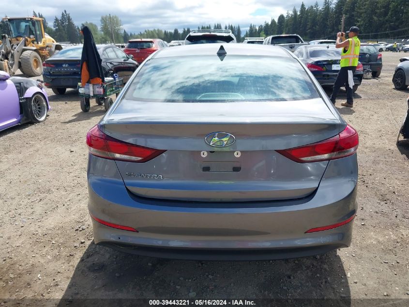 2018 HYUNDAI ELANTRA SEL - 5NPD84LF6JH369659