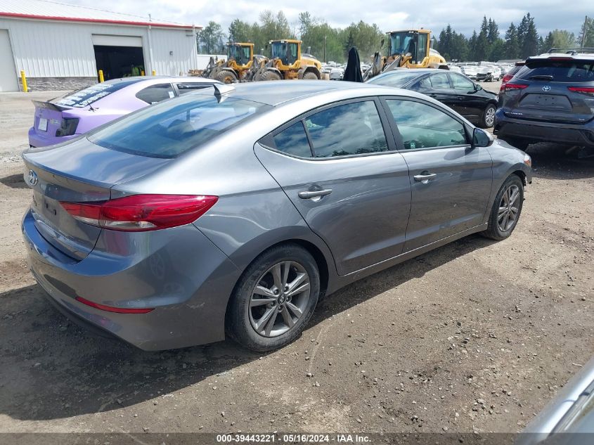 2018 HYUNDAI ELANTRA SEL - 5NPD84LF6JH369659