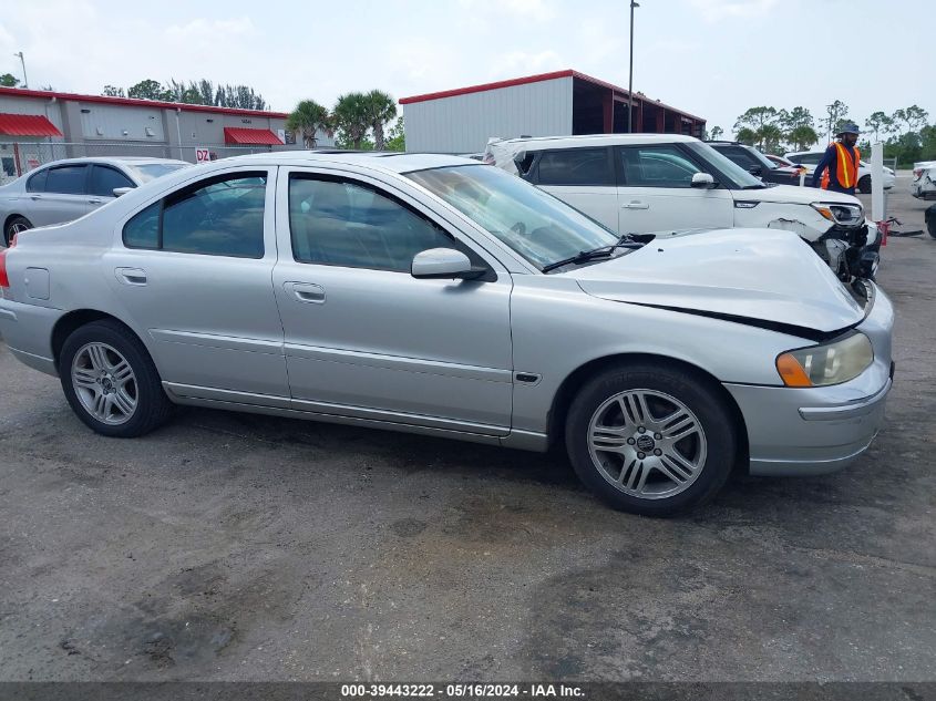 2006 Volvo S60 2.5T VIN: YV1RS592062533184 Lot: 39443222