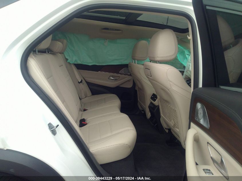 2020 Mercedes-Benz Gle 350 4Matic VIN: 4JGFB4KB2LA119544 Lot: 39443229