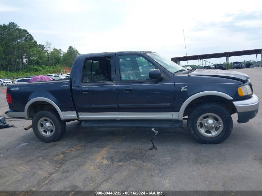 2001 Ford F-150 King Ranch Edition/Lariat/Xlt VIN: 1FTRW08WX1KB08873 Lot: 39443232