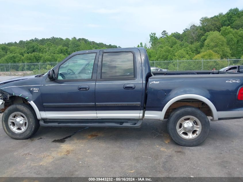 2001 Ford F-150 King Ranch Edition/Lariat/Xlt VIN: 1FTRW08WX1KB08873 Lot: 39443232