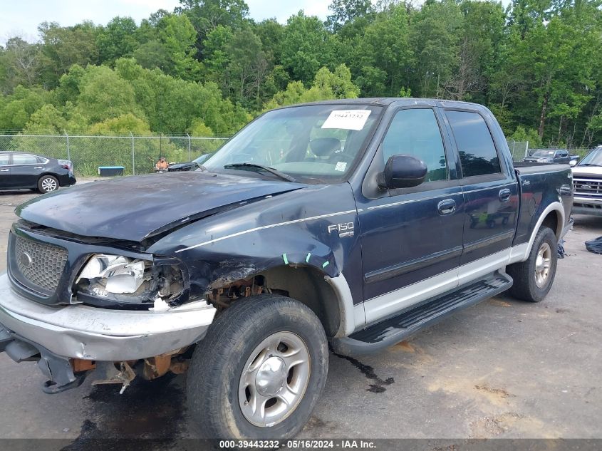 2001 Ford F-150 King Ranch Edition/Lariat/Xlt VIN: 1FTRW08WX1KB08873 Lot: 39443232