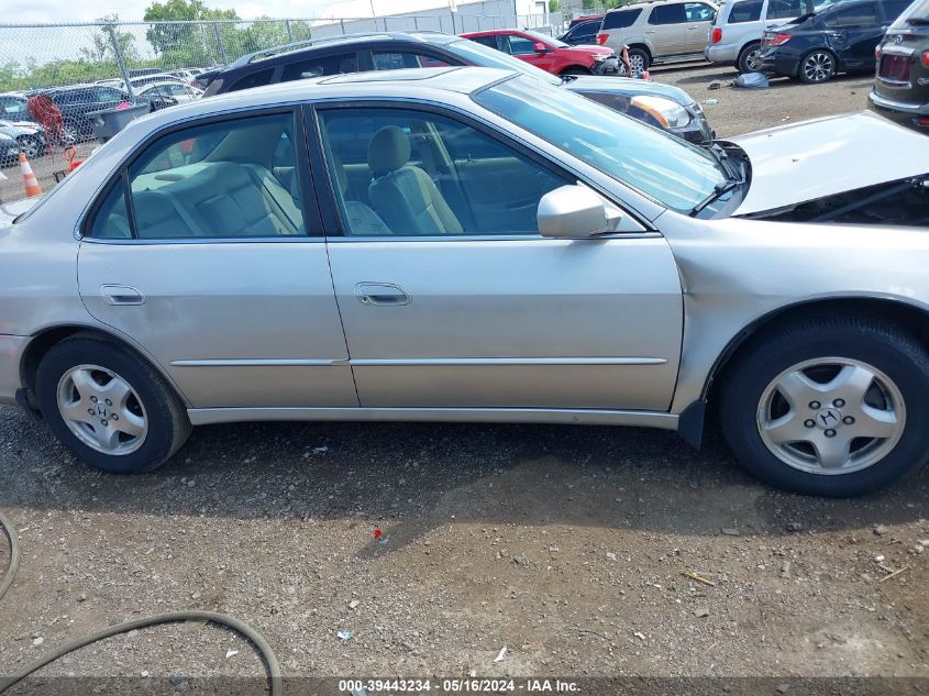 1999 Honda Accord Ex V6 VIN: 1HGCG1658XA002392 Lot: 39443234