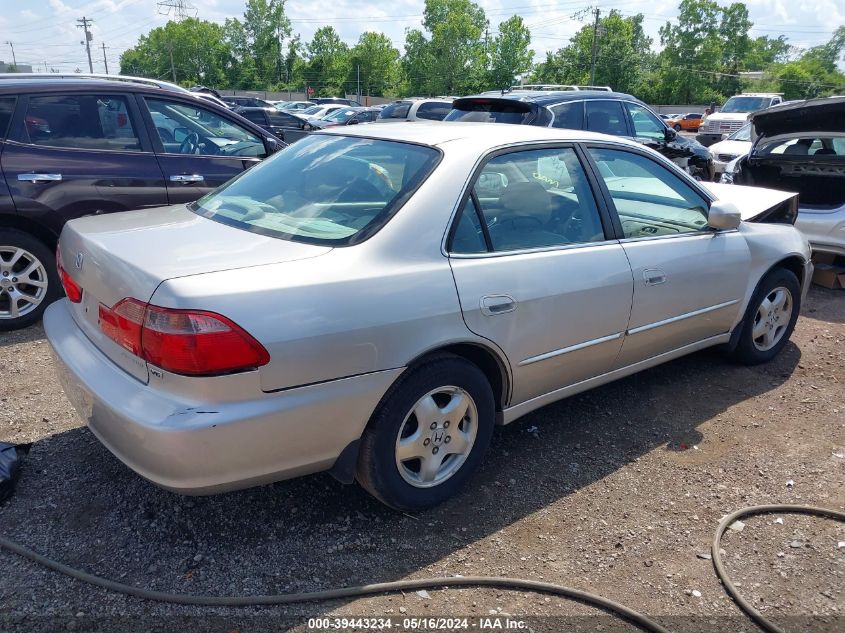 1999 Honda Accord Ex V6 VIN: 1HGCG1658XA002392 Lot: 39443234