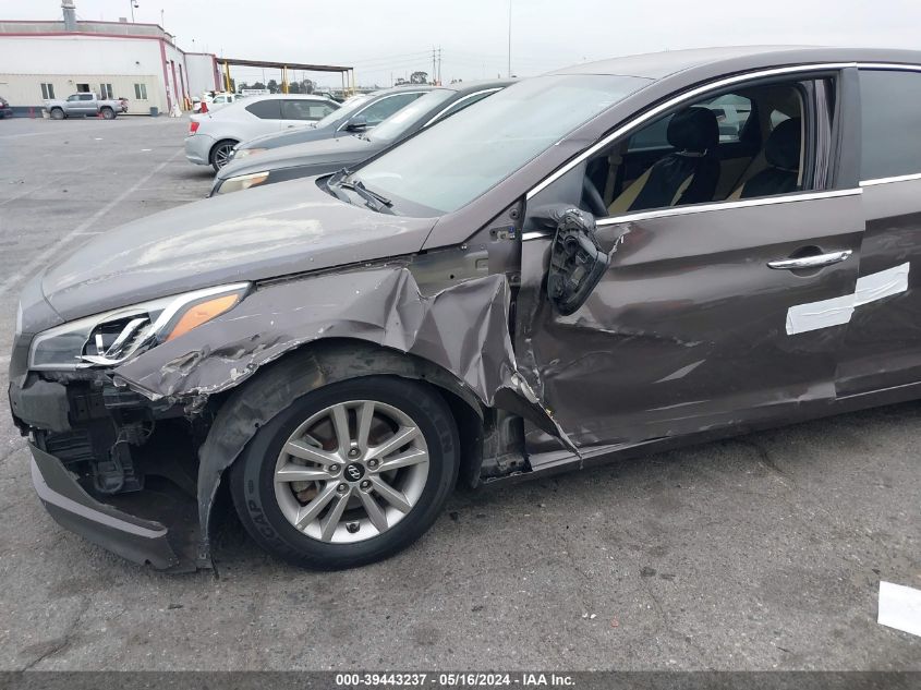 2017 Hyundai Sonata VIN: 5NPE24AF2HH585253 Lot: 39443237