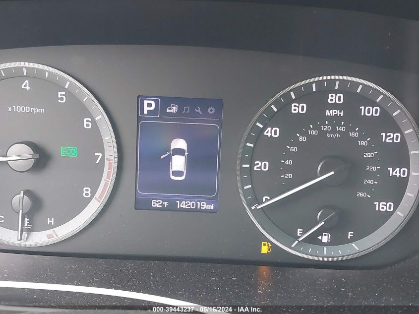 2017 Hyundai Sonata VIN: 5NPE24AF2HH585253 Lot: 39443237