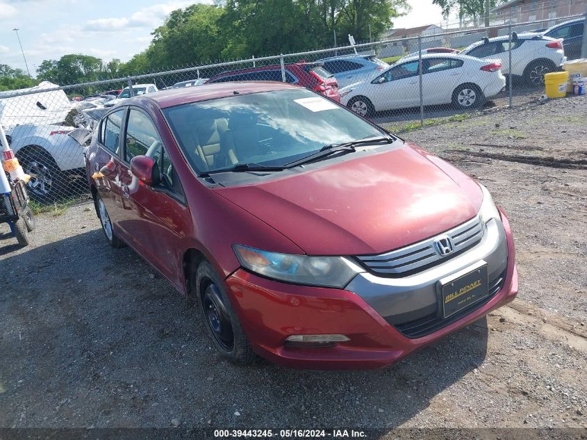 2010 Honda Insight Ex VIN: JHMZE2H70AS018749 Lot: 39443245