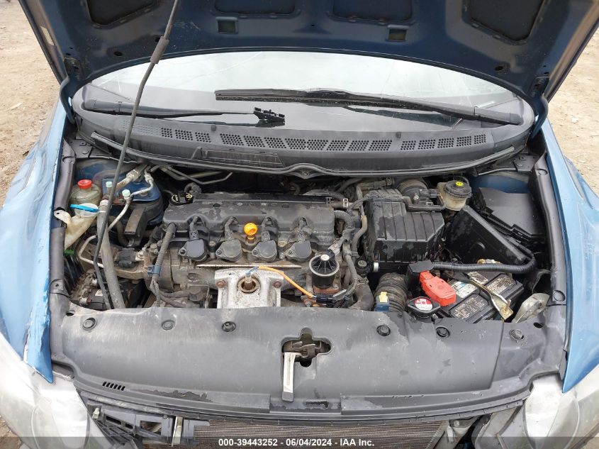 2010 Honda Civic Lx VIN: 2HGFA1F52AH563940 Lot: 39443252