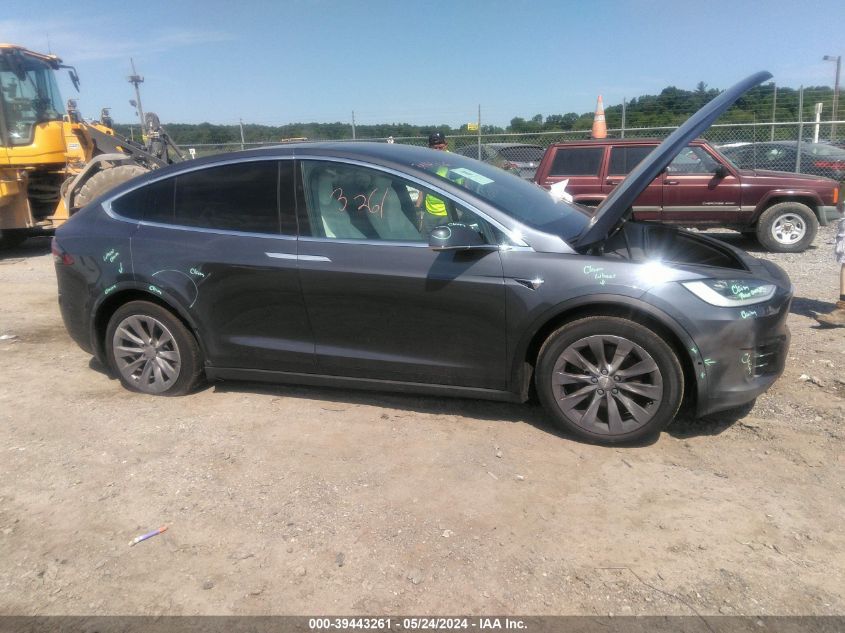 2020 Tesla Model X Long Range Dual Motor All-Wheel Drive/Long Range Plus Dual Motor All-Wheel Drive VIN: 5YJXCBE22LF300382 Lot: 39443261