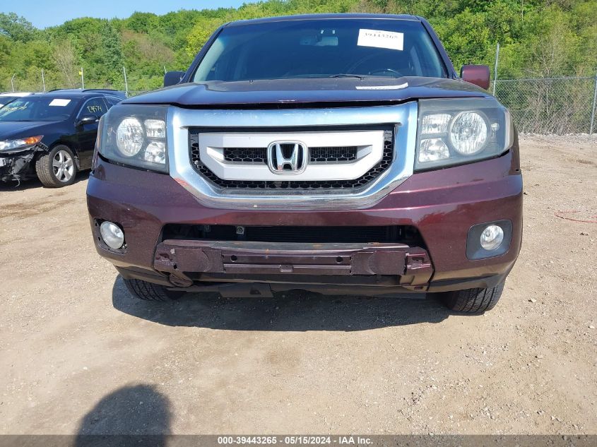 2011 Honda Pilot Ex-L VIN: 5FNYF4H62BB081038 Lot: 39443265