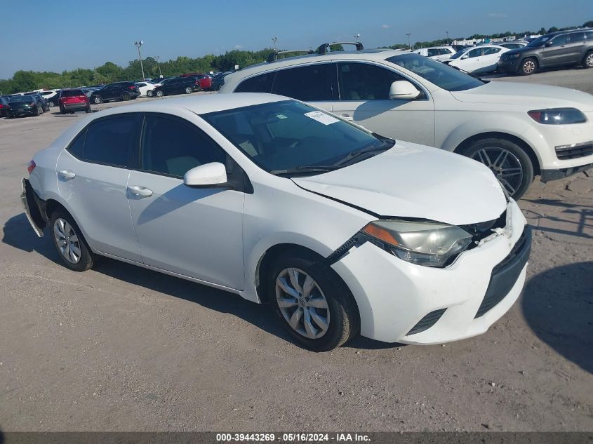 2014 TOYOTA COROLLA LE - 5YFBURHE7EP053132