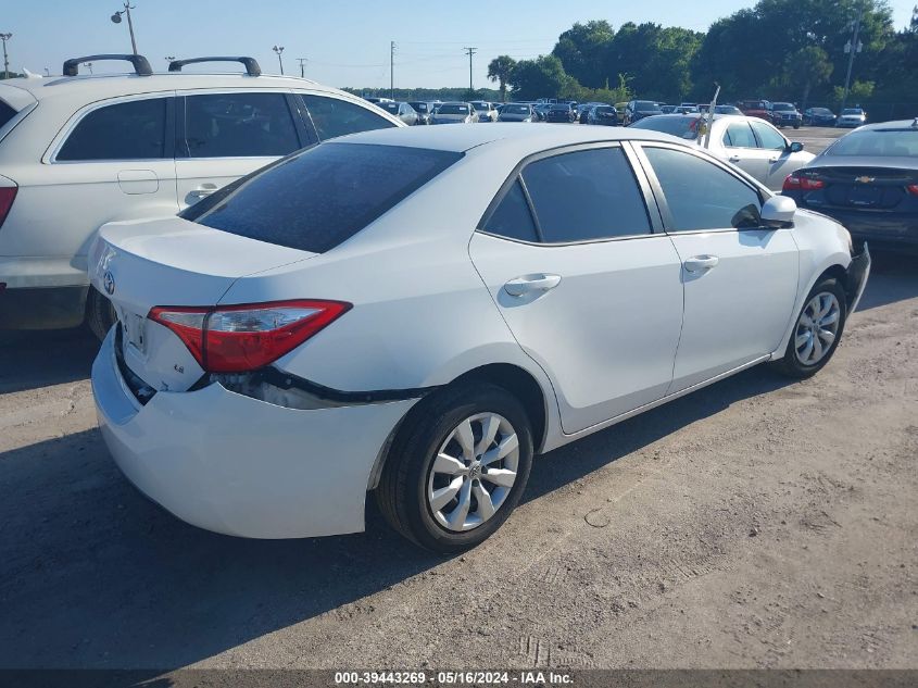 2014 TOYOTA COROLLA LE - 5YFBURHE7EP053132