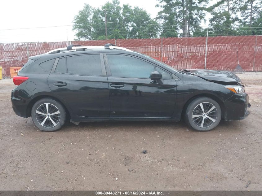2019 Subaru Impreza 2.0I Premium VIN: 4S3GTAD62K3738359 Lot: 39443271