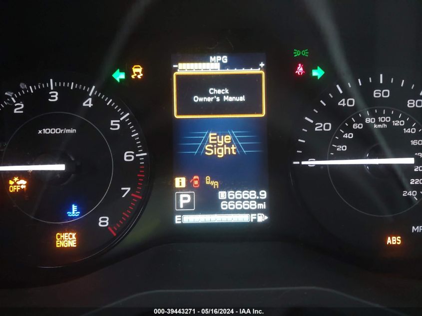 2019 Subaru Impreza 2.0I Premium VIN: 4S3GTAD62K3738359 Lot: 39443271