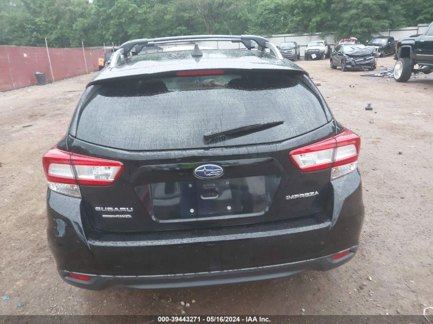 2019 Subaru Impreza 2.0I Premium VIN: 4S3GTAD62K3738359 Lot: 39443271