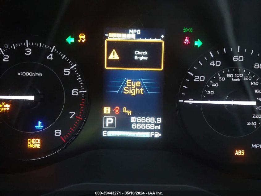2019 Subaru Impreza 2.0I Premium VIN: 4S3GTAD62K3738359 Lot: 39443271