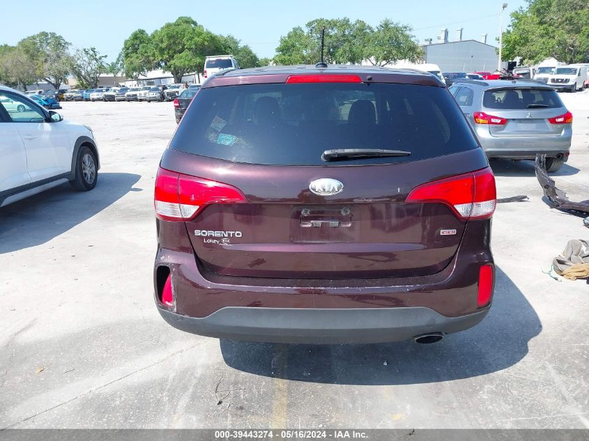 2014 KIA SORENTO LX - 5XYKT3A63EG428568