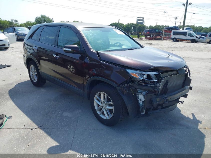 2014 KIA SORENTO LX - 5XYKT3A63EG428568