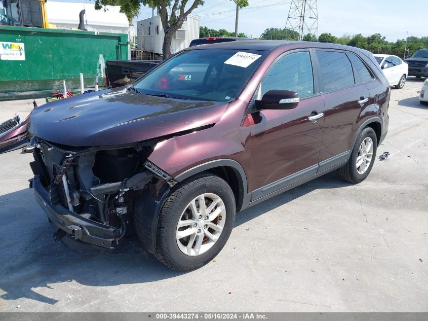 2014 KIA SORENTO LX - 5XYKT3A63EG428568