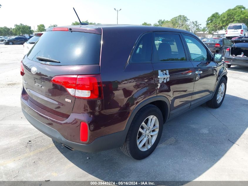 2014 KIA SORENTO LX - 5XYKT3A63EG428568