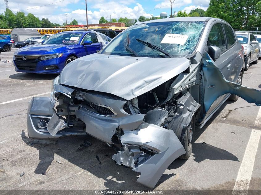 2019 Mitsubishi Mirage Rf VIN: ML32A3HJ6KH008275 Lot: 39443273