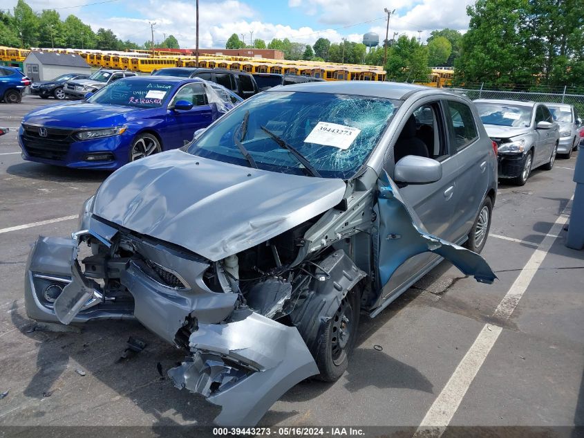 2019 Mitsubishi Mirage Rf VIN: ML32A3HJ6KH008275 Lot: 39443273