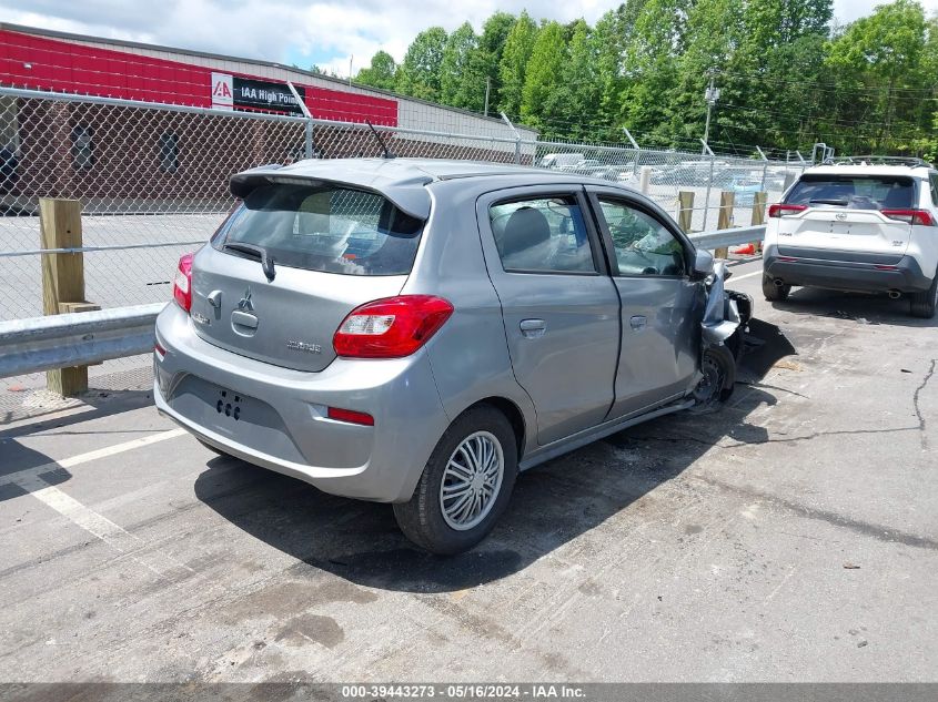 2019 Mitsubishi Mirage Rf VIN: ML32A3HJ6KH008275 Lot: 39443273