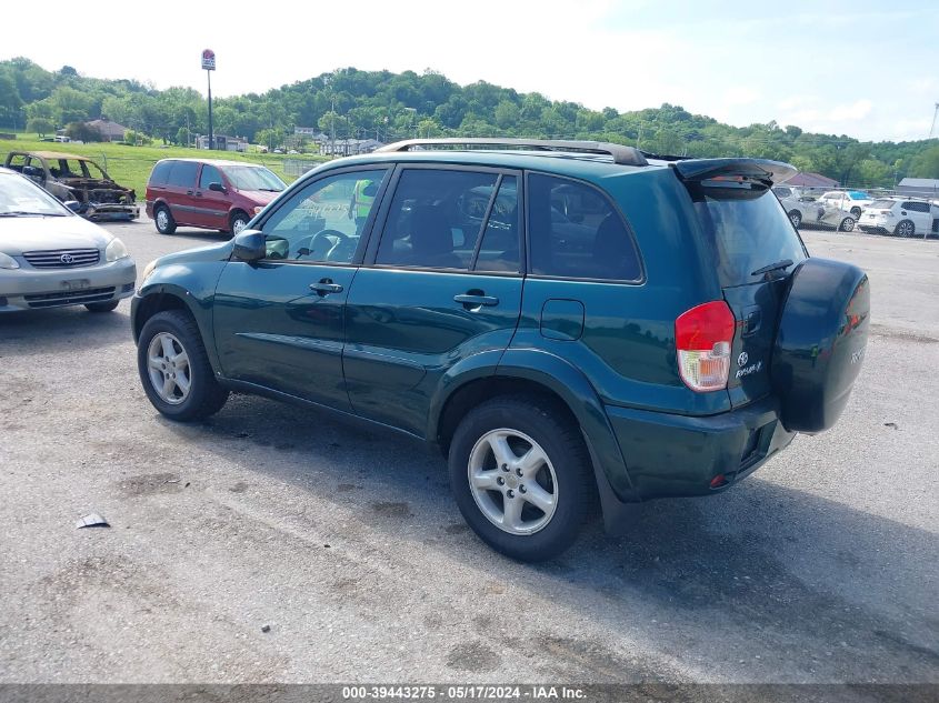 2002 Toyota Rav4 VIN: JTEHH20V726065605 Lot: 39443275