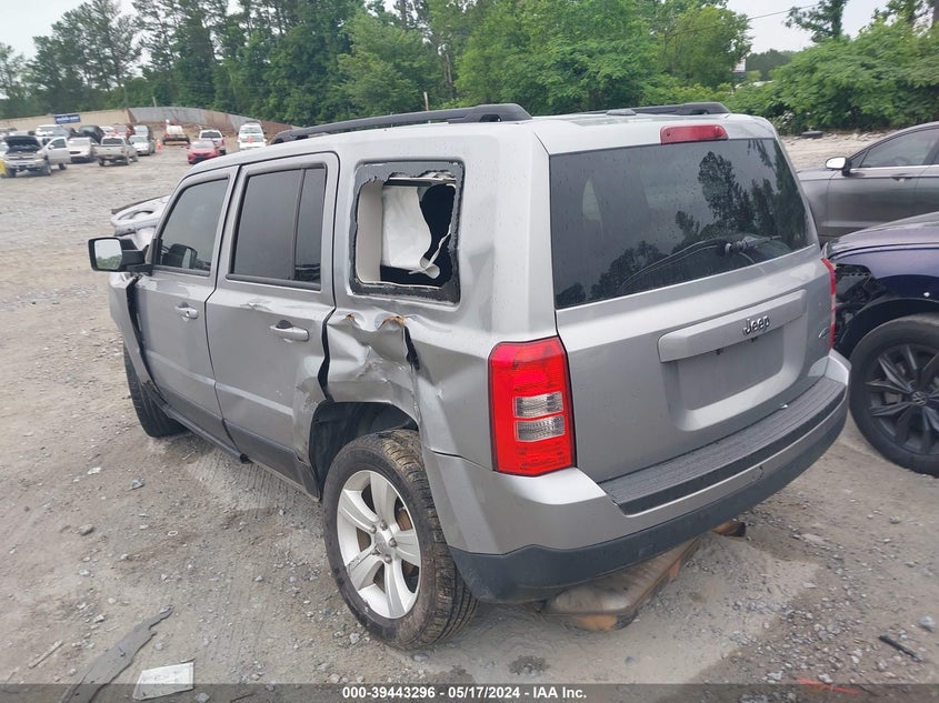 2014 JEEP PATRIOT LATITUDE - 1C4NJPFA5ED888580
