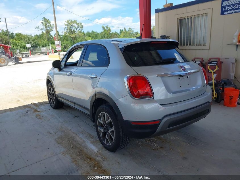 2016 Fiat 500X Trekking VIN: ZFBCFYCTXGP368884 Lot: 39443301