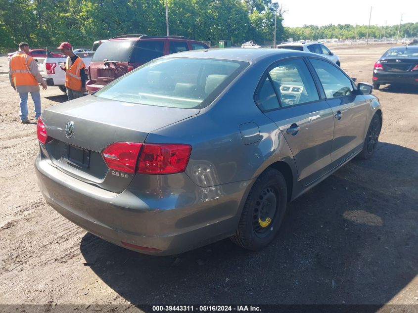 2012 Volkswagen Jetta 2.5L Se VIN: 3VWDX7AJ0CM350207 Lot: 39443311