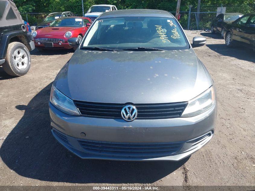 2012 Volkswagen Jetta 2.5L Se VIN: 3VWDX7AJ0CM350207 Lot: 39443311