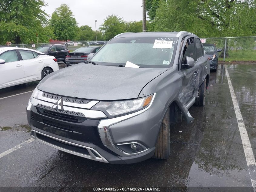 2020 Mitsubishi Outlander Sel 2.4 S-Awc VIN: JA4AZ3A3XLJ000780 Lot: 39443326