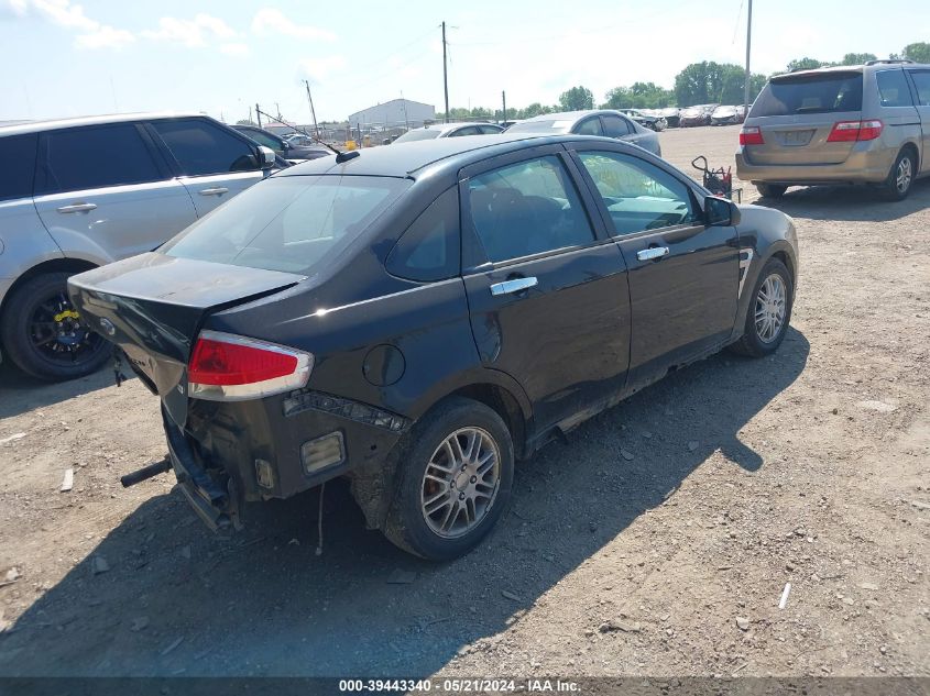 2008 Ford Focus Se/Ses VIN: 1FAHP35N38W136125 Lot: 39443340