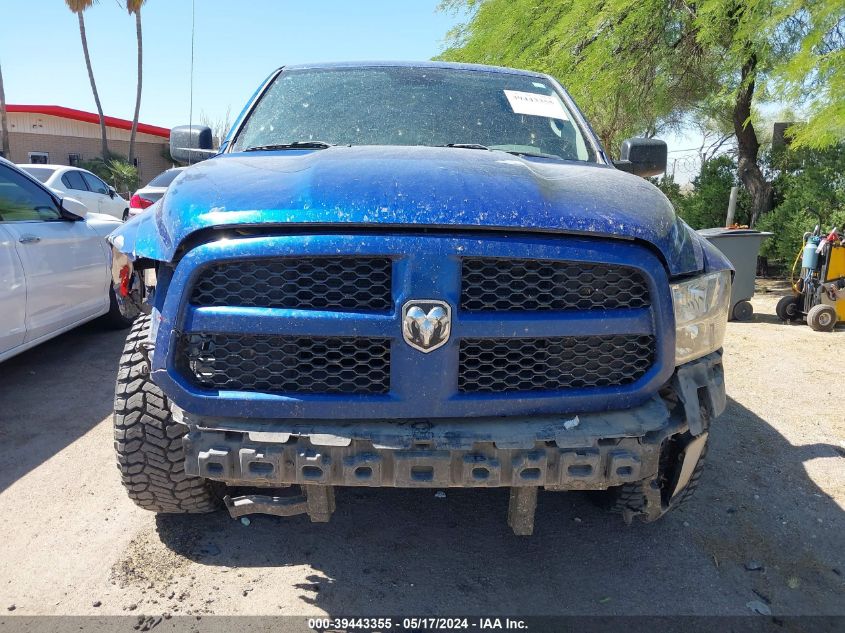 2018 Ram 1500 Express Quad Cab 4X2 6'4 Box VIN: 1C6RR6FT3JS132135 Lot: 39443355