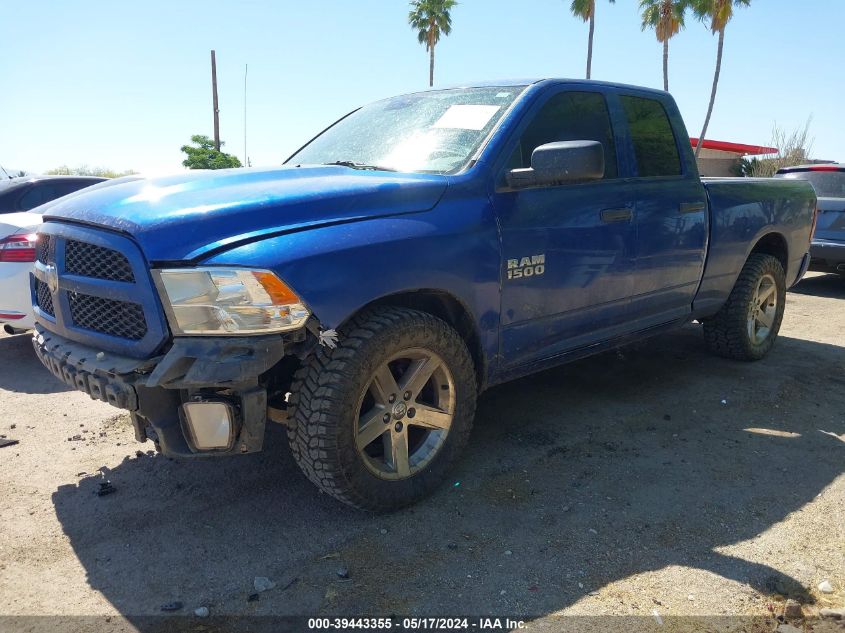 2018 Ram 1500 Express Quad Cab 4X2 6'4 Box VIN: 1C6RR6FT3JS132135 Lot: 39443355