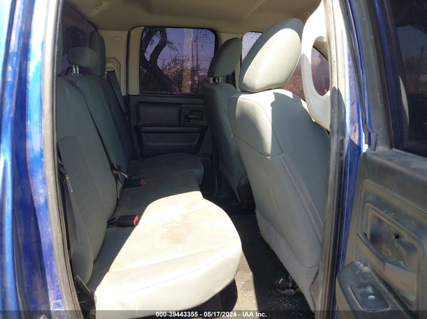 2018 Ram 1500 Express Quad Cab 4X2 6'4 Box VIN: 1C6RR6FT3JS132135 Lot: 39443355