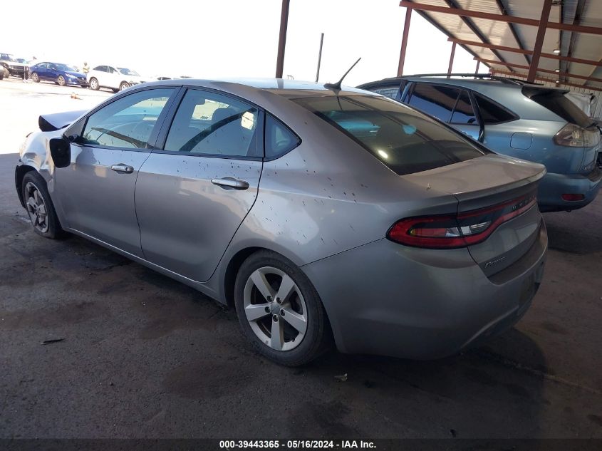 2016 Dodge Dart Sxt VIN: 1C3CDFBB7GD551097 Lot: 39443365