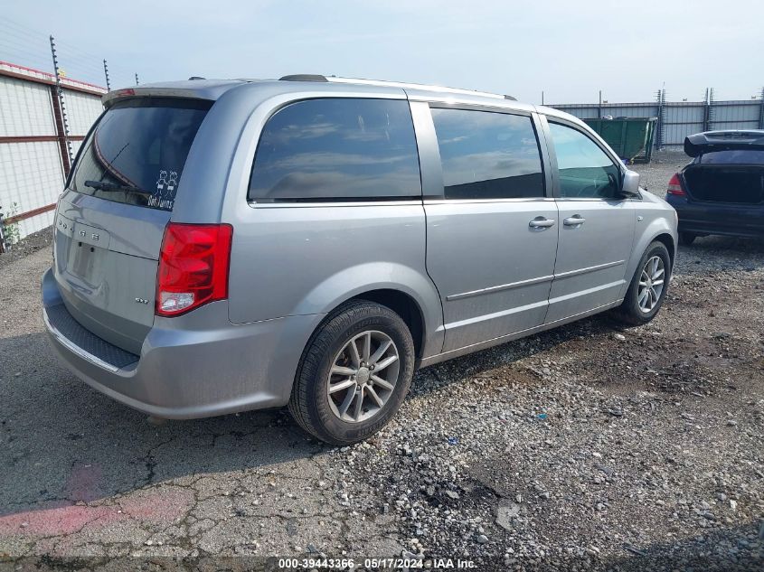 2014 Dodge Grand Caravan Sxt VIN: 2C4RDGCG4ER474186 Lot: 39443366