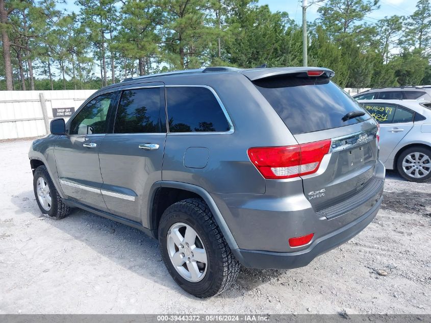 2012 Jeep Grand Cherokee Laredo VIN: 1C4RJFAG7CC296589 Lot: 39443372