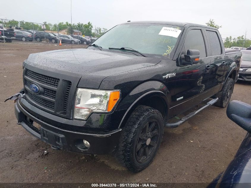 2011 Ford F-150 Lariat VIN: 1FTFW1ET4BFC74481 Lot: 39443378