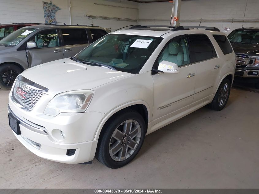 2012 GMC Acadia Denali VIN: 1GKKVTEDXCJ272405 Lot: 39443379