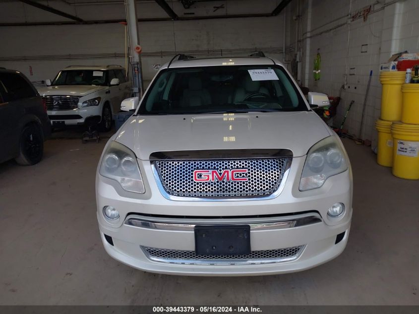 2012 GMC Acadia Denali VIN: 1GKKVTEDXCJ272405 Lot: 39443379