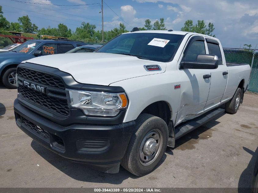 2021 Ram 2500 Tradesman 4X2 8' Box VIN: 3C6UR4HJ8MG604562 Lot: 39443389