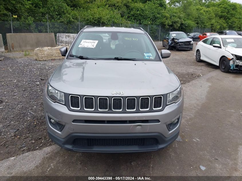 2018 Jeep Compass Latitude VIN: 3C4NJCBB5JT465719 Lot: 39443398