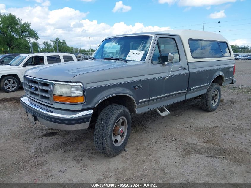 1992 Ford F150 VIN: 1FTCF15Y0NKB00045 Lot: 39443403