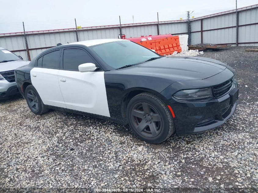 2016 Dodge Charger Police VIN: 2C3CDXAT9GH286301 Lot: 39443409